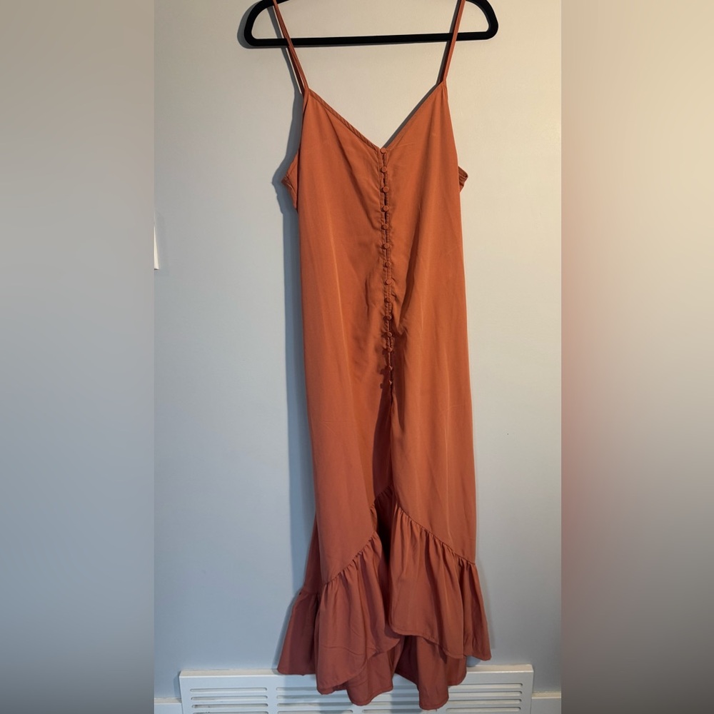 Rust Orange Women's Dress